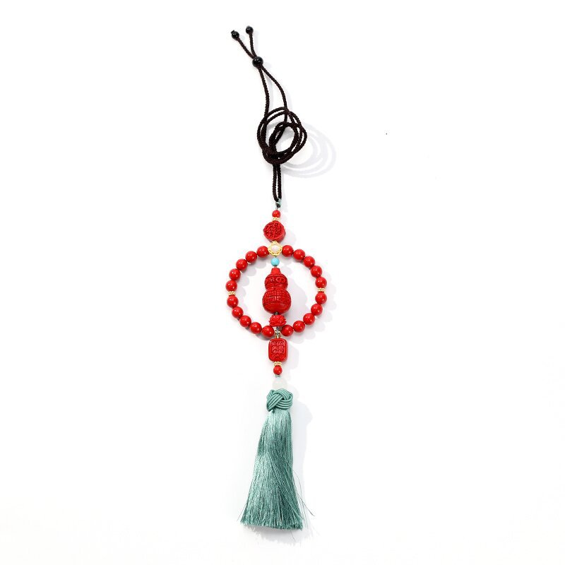 工厂批发原创红砂车挂福禄寿喜葫芦朱砂挂件汽车饰品吉祥如意挂件详情5