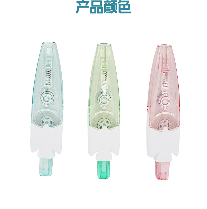 炜搏文具批发学生改正带按动改錯帶迷你卡通透明修改带糖果修正带详情11