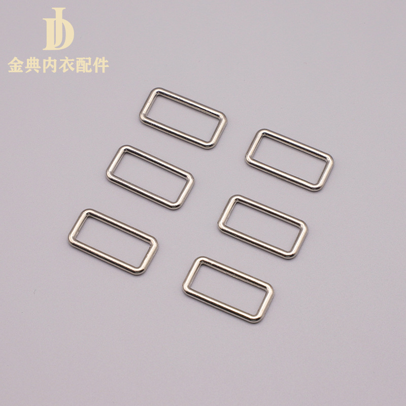 Golden Classic Underwear Accessories: Underwear adjustment alloy buckle, bra shoulder strap buckle, swimsuit thickened 089 character buckle, metal pic 3