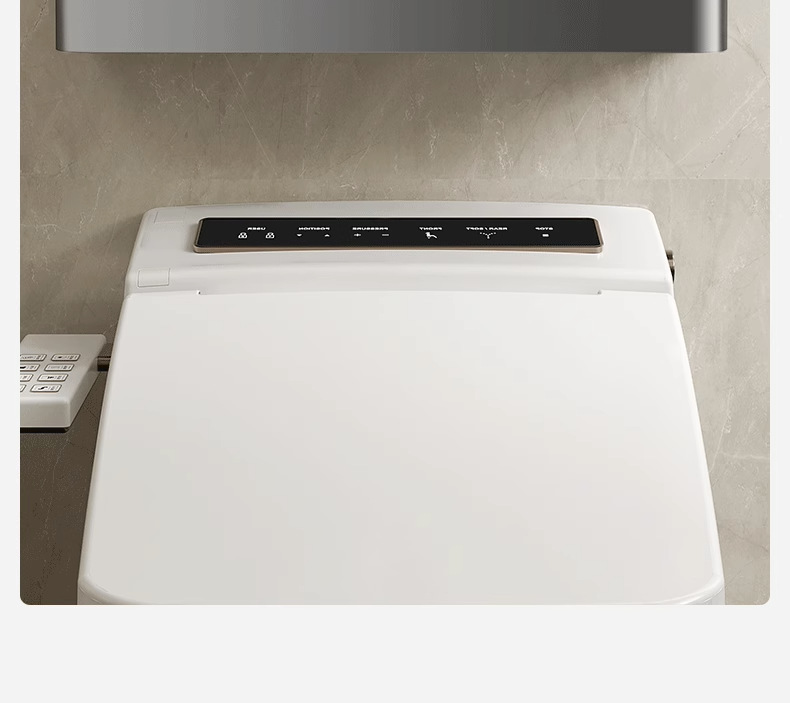A multi-functional wall-mounted washbasin and toilet storage rack above the toilet rack pic 40