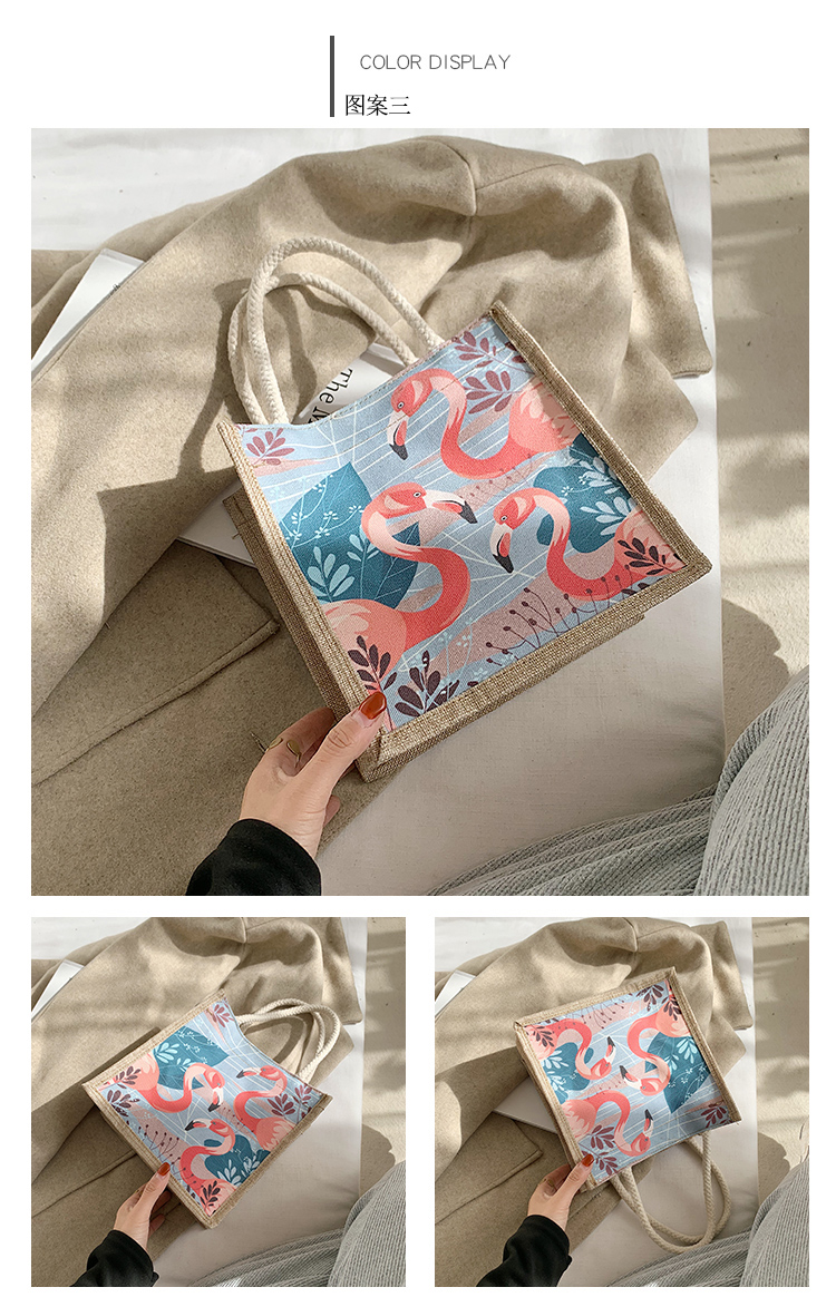 国潮少女帆布包女ins风单肩包风2020新款潮民族风复古麻布手提袋详情14