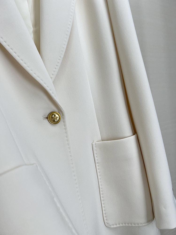 The new Spring 2023 tri-acetate casual one-button small suit for women, a stylish Korean-style commuter jacket pic 24