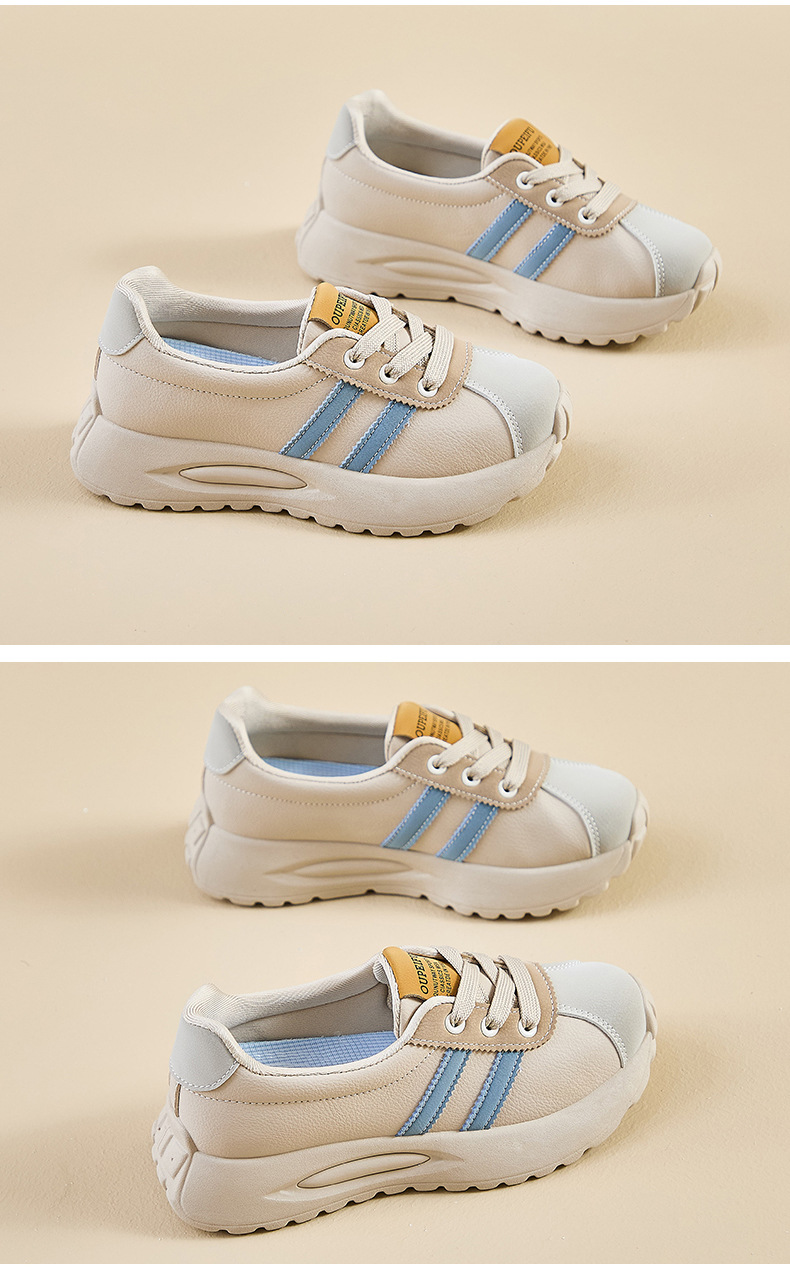 ins韩版阿甘鞋女潮2024秋季新款增高学生运动跑步休闲鞋街拍XFG27详情18