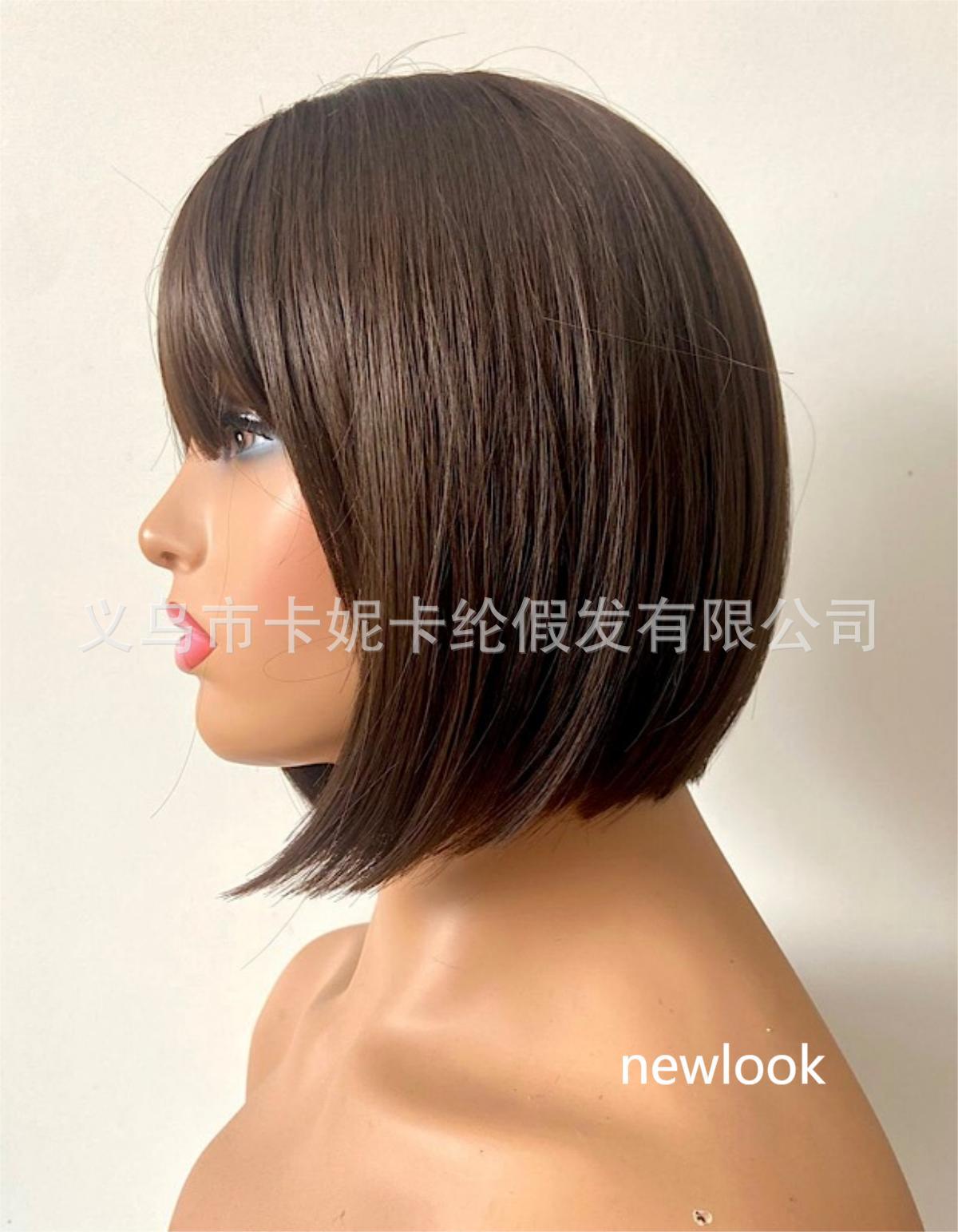 The new newlook black bangs Bob wig making machine, a hit from Europe and America pic 8