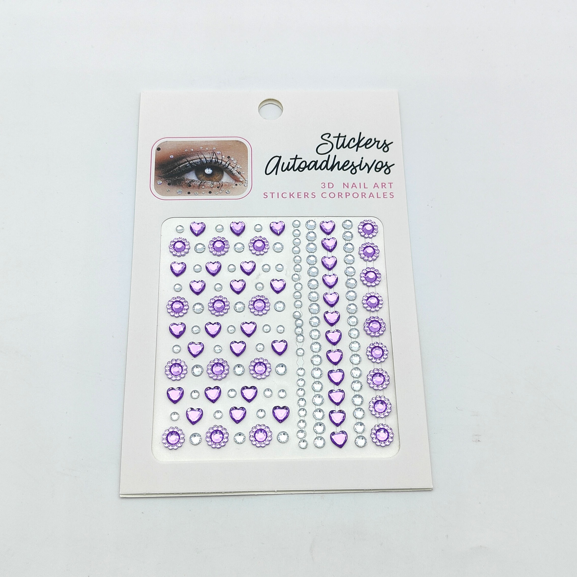 眼妆贴眼部钻贴面部装饰珍珠眼妆饰品儿童舞台水钻贴现货批发详情5