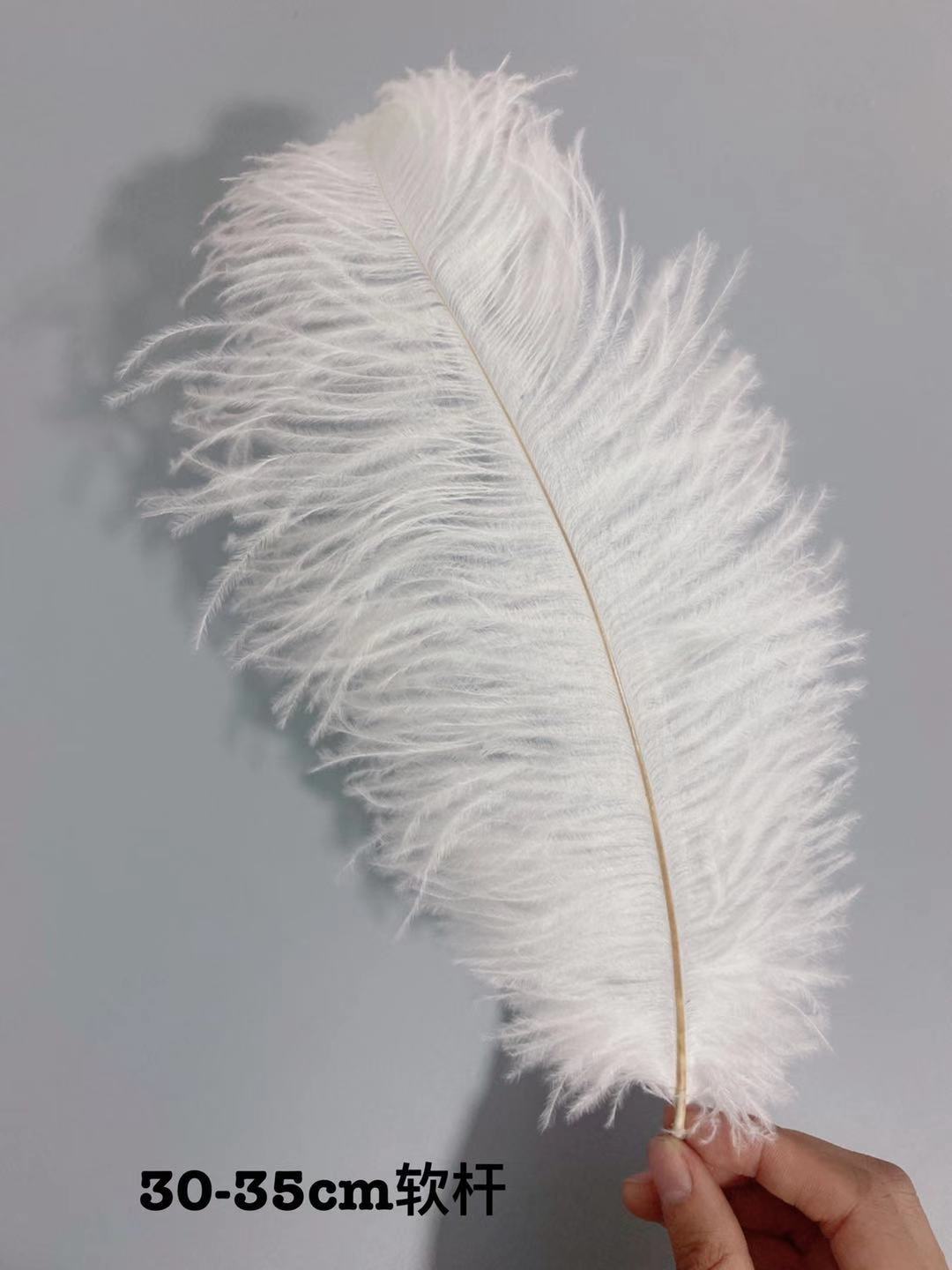 Factory stock: 30-35 cm ostrich feathers, popular vases, top hats, diy pink feather wall, ostrich feathers pic 39