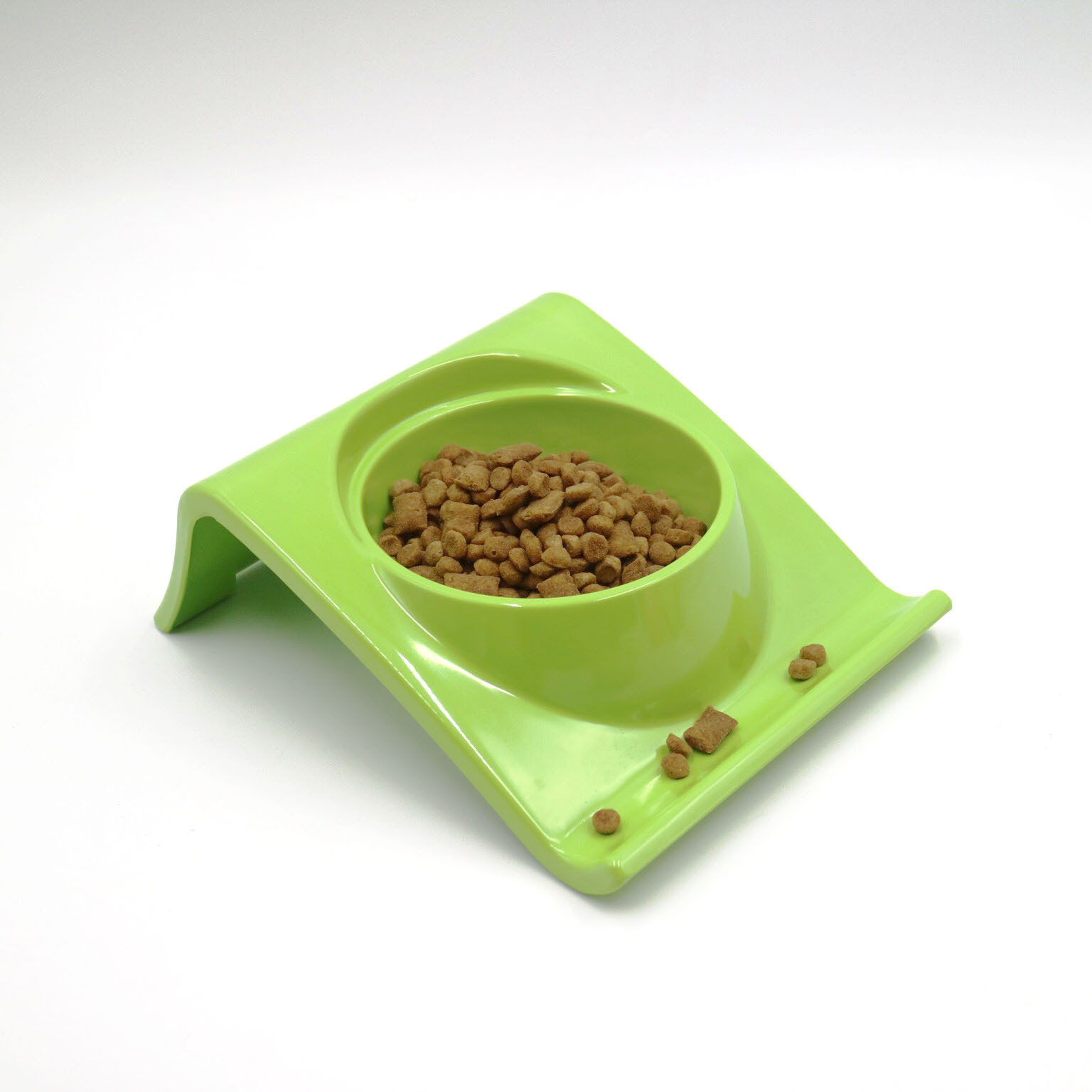 New melamine dog bowl, square and colorful pet food bowl, cat bowl, pet supplies pic 2