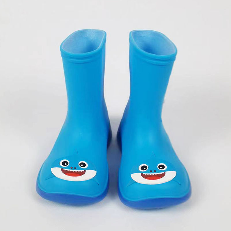 儿童雨鞋男童防滑时尚婴幼儿水鞋女童宝宝防水卡通中筒小孩雨靴详情16