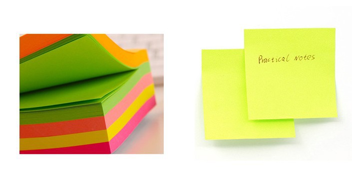 Colorful creative fluorescent sticky notes, advertising sticky notes, cartoon and cute N-time sticky notes, wholesale pic 8