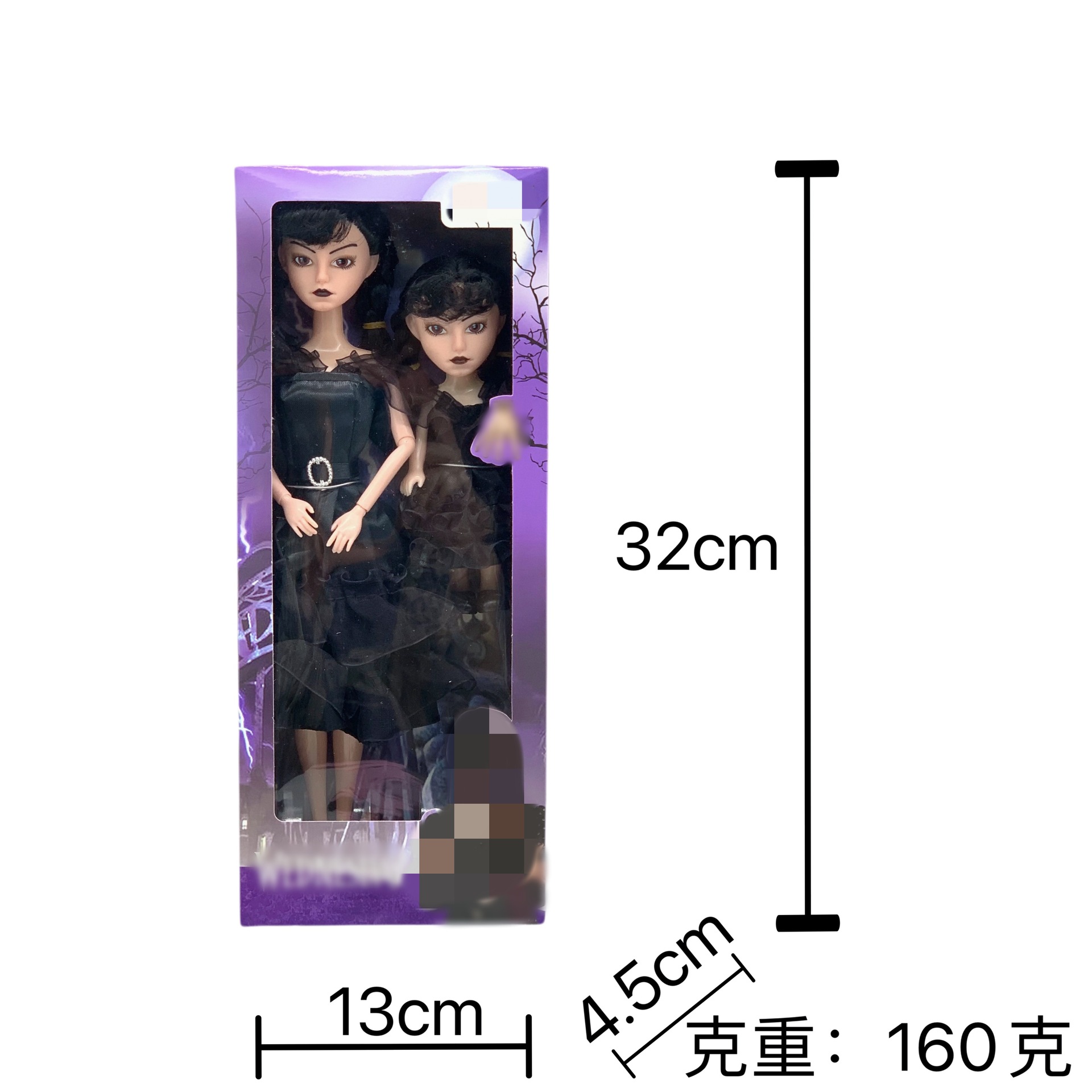 Wholesale of Wednesday Addams dolls from a manufacturer of cross-border American TV series and foreign trade toys pic 10