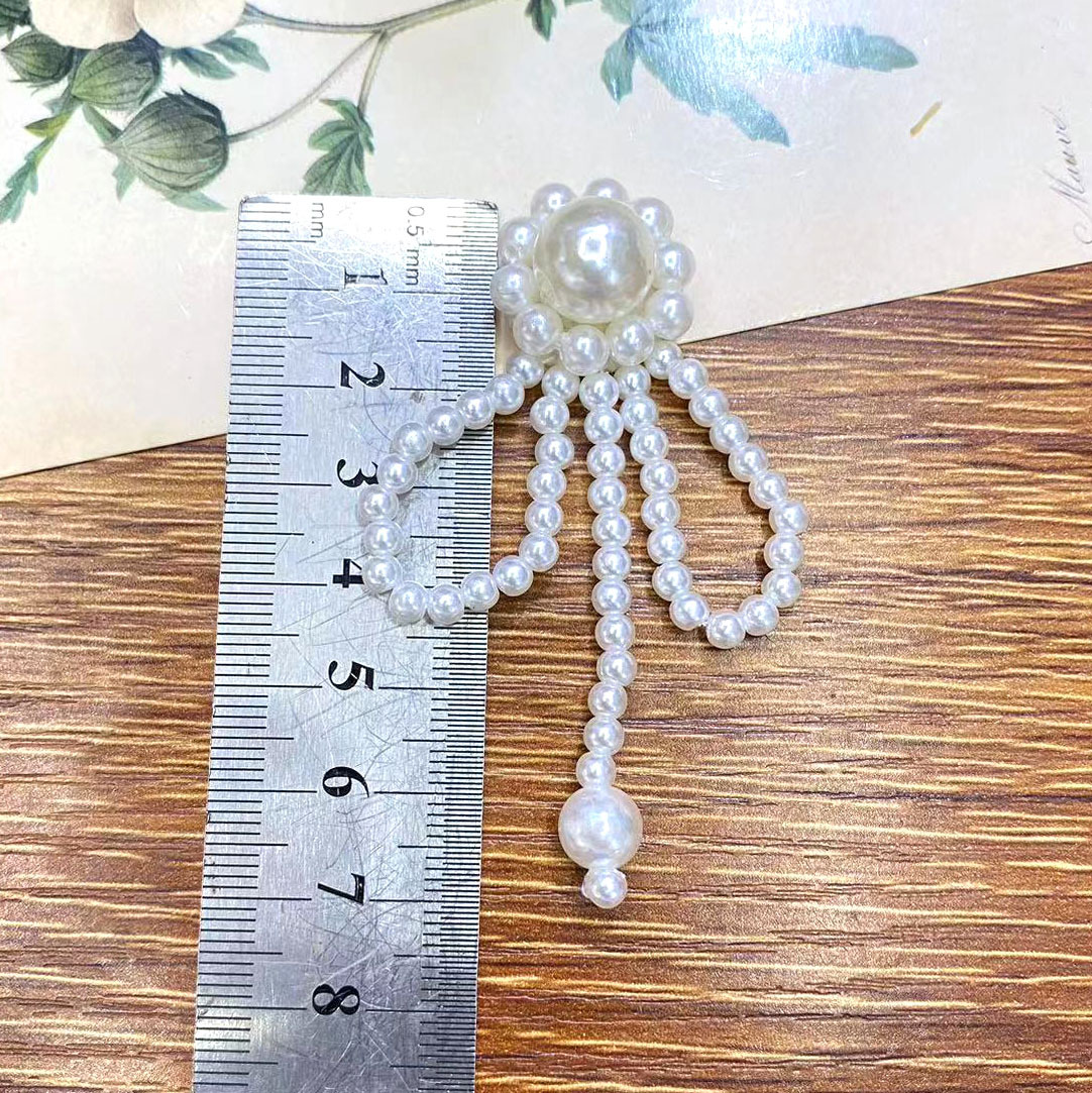 网红流行仿珍珠配件鞋 帽 服饰辅料 发饰头饰配件diy手工串珠批发详情11