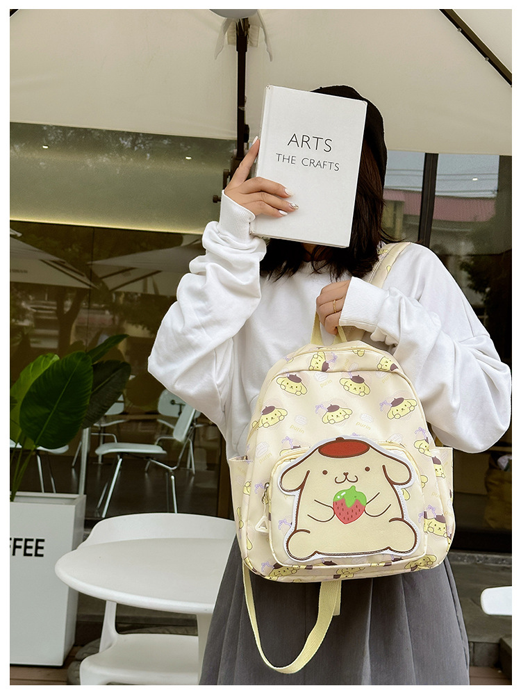 新款三丽鸥儿童包卡通可爱男女童减负幼儿园书包儿童双肩背包批发详情12