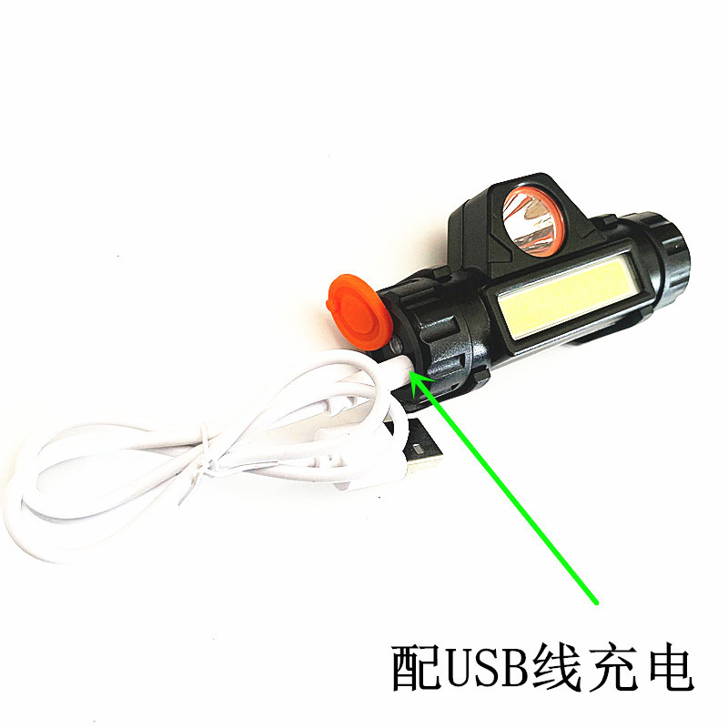 Lone Wolf Outdoor Adventure USB Charging head-mounted headlamp COB side lamp with Magnet 101 lithium battery long power strong light illumination Other outdoor products pic 7