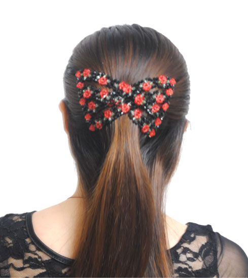 Wholesale of new electroplated hair pullers, magic hair combs, woven beaded combs and hair accessories on AliExpress and Amazon in Europe and America pic 26