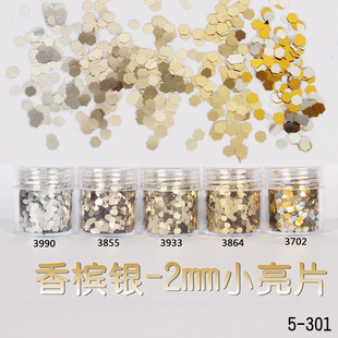 金葱粉闪光粉 美甲饰品 亮片渐变套装镭射指甲油胶彩妆滴胶史莱姆详情68