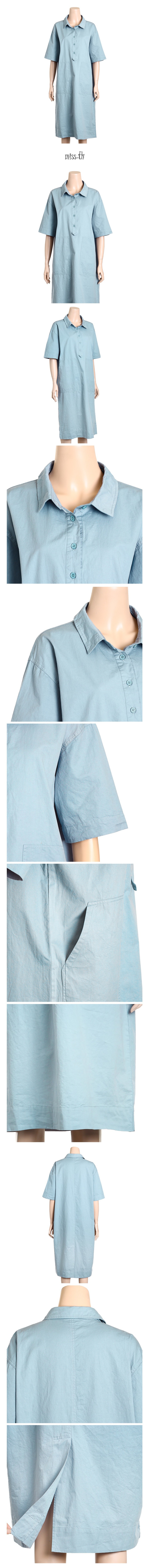 Best-selling 2022 Korean Spring/Summer thin solid color pullover fashionable and elegant commuter dress for women TH pic 7