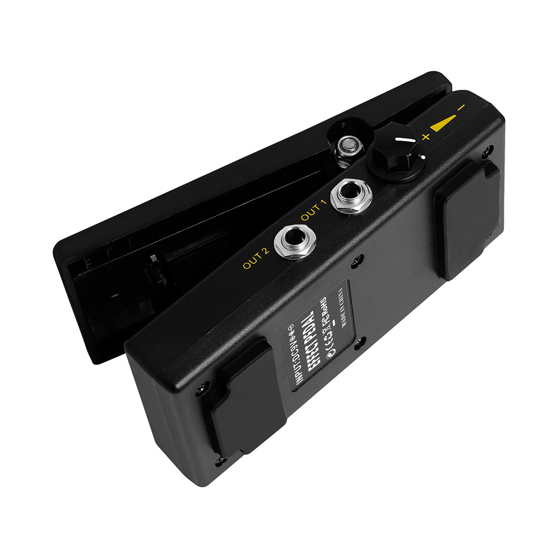 Caline pedal de volumen de guitarra ajuste de impulso efecto de doble canal pedal de volumen de aumento accesorios de guitarra pic 17