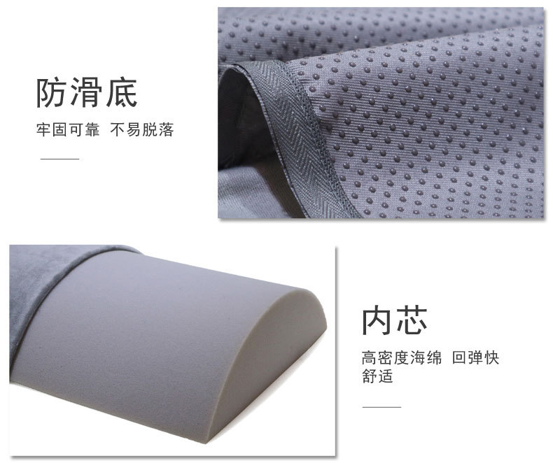 Amazon semi-cylindrical office rest foot mat manufacturer footrest foot massage foot mat processing and customization pic 5