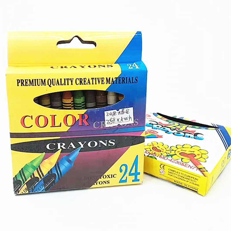 Factory direct sales of 24-color brushes, oil pens and crayons wholesale two-yuan store supply pic 7