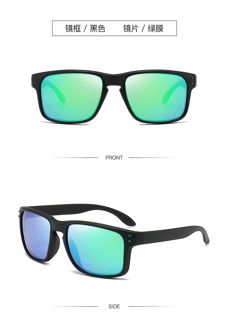 Classic best-selling polarized sunglasses, sports sunglasses for export, suitable for outdoor fishing, cycling and driving, unisex square frames pic 14