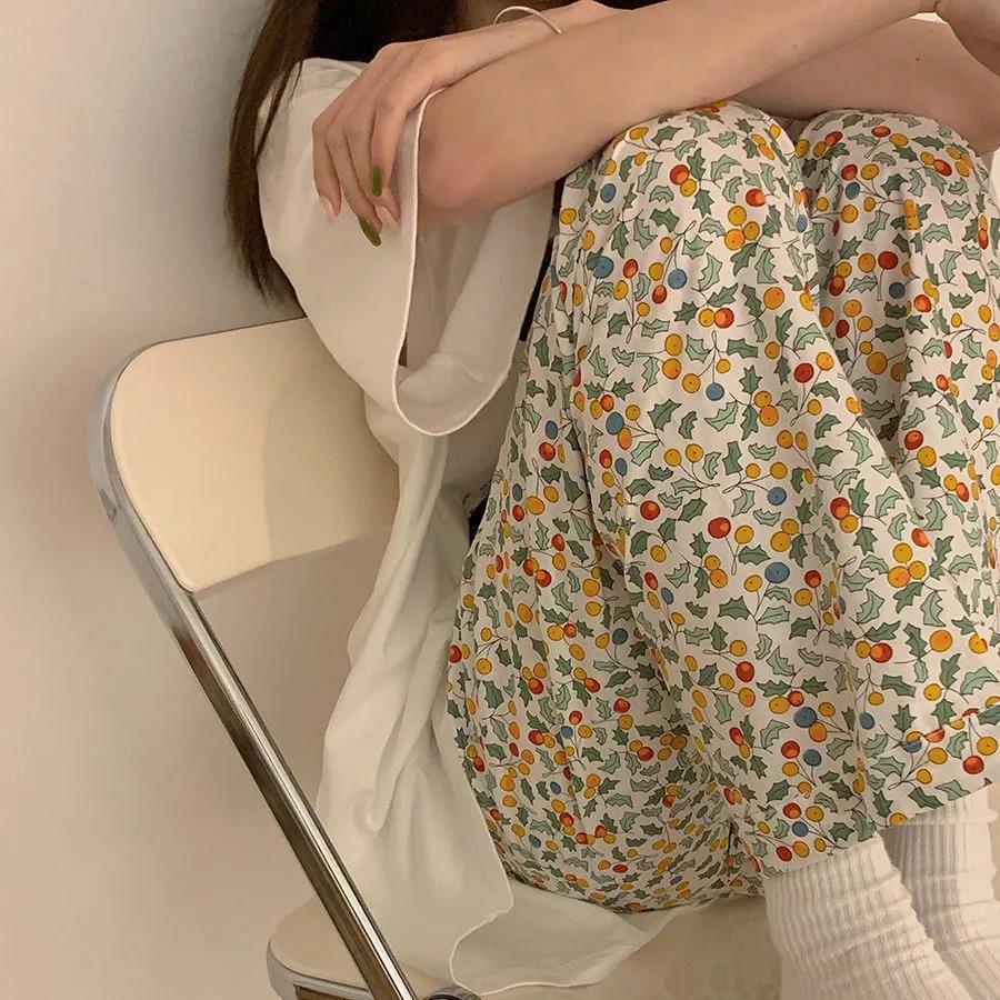 遛弯裤卡通睡裤女春秋新款居家可爱印花宽松休闲夏季空调防蚊长裤详情34