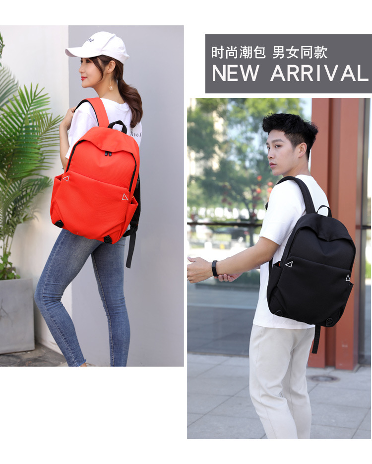 New Oxford cloth backpack for men, USB charging backpack, water-resistant computer bag, large-capacity schoolbag for female students pic 4