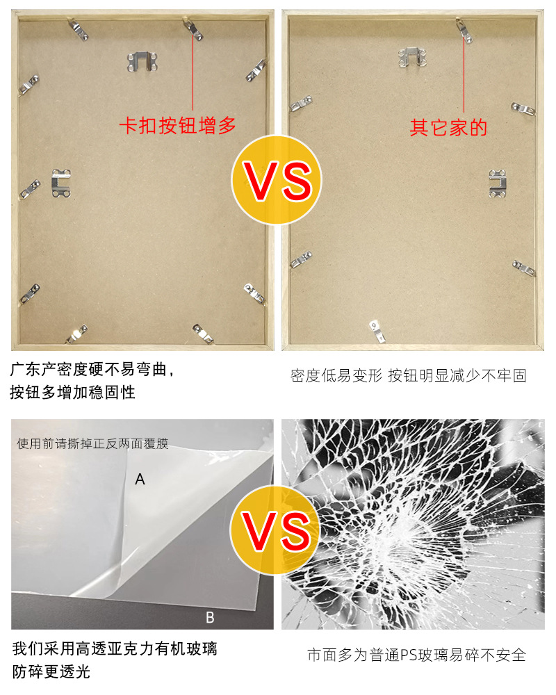 Creative oak picture frames and modern, simple landscape living room decorative paintings in the InS-style dining room and bedroom of Guangdong factory pic 24