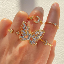 欧美爆款镶钻十二星座脚链套装女亚马逊跨境时尚卡片风高级感饰品详情14