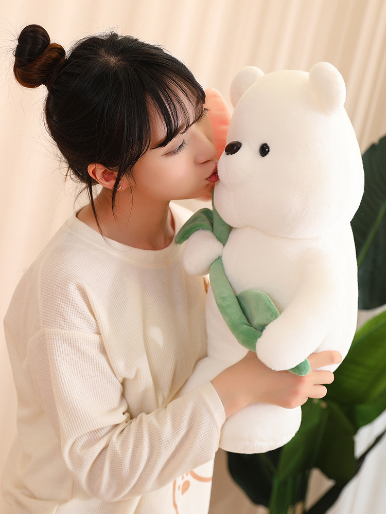 可爱郁金香熊毛绒玩具公仔玩偶情人节女生礼物暴力熊玩偶毛绒玩具详情25