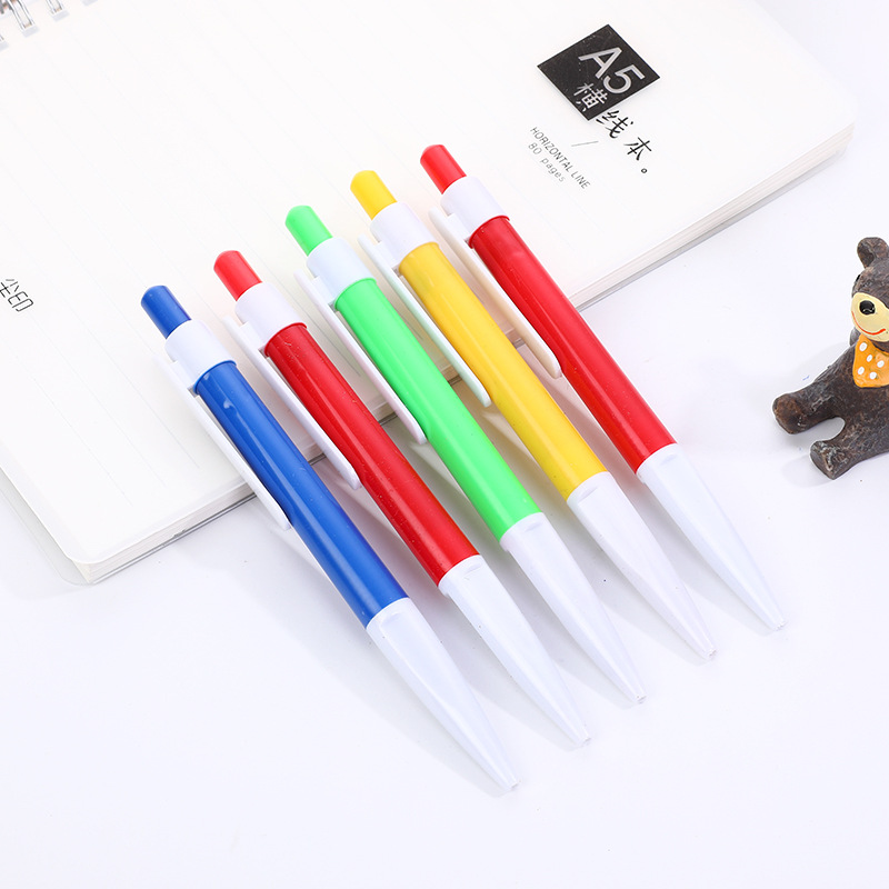 Factory direct sales of 5 ballpoint pens with suction cards, learning, home, business and office writing tools, oil-based pens, ballpoint pens pic 6
