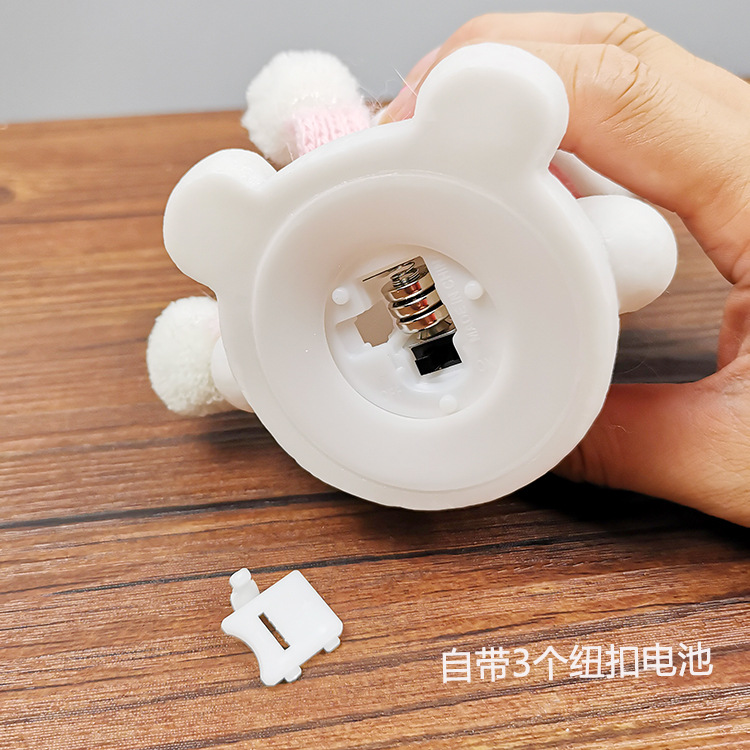 Cross-border e-commerce vinyl night lights, creative dormitory bedroom night lights, bedside ornaments in the room, night market street stall gifts pic 3