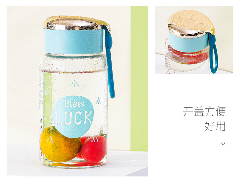 网红高颜值杯子玻璃2021迷你小巧便携可爱创意办公室情侣水杯代发详情29
