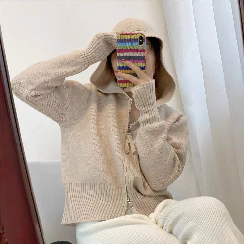 春秋款短款外套针织开衫女装2022年新款外搭上衣小个子休闲外套女详情4