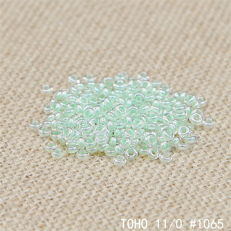 日本进口玻璃米珠TOHO东宝11/0甜甜圈系列散珠手工DIY饰品配件10g详情9