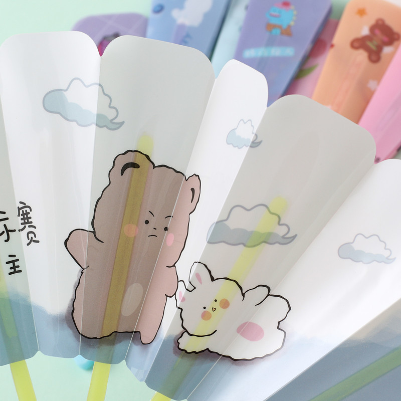 夏天可爱卡通小扇子儿童学生折叠扇子便携随身中国风迷你塑料折扇详情7