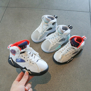 2022秋季男童鞋时尚潮流新款板鞋女童百搭软底运动鞋春夏小白鞋子详情4