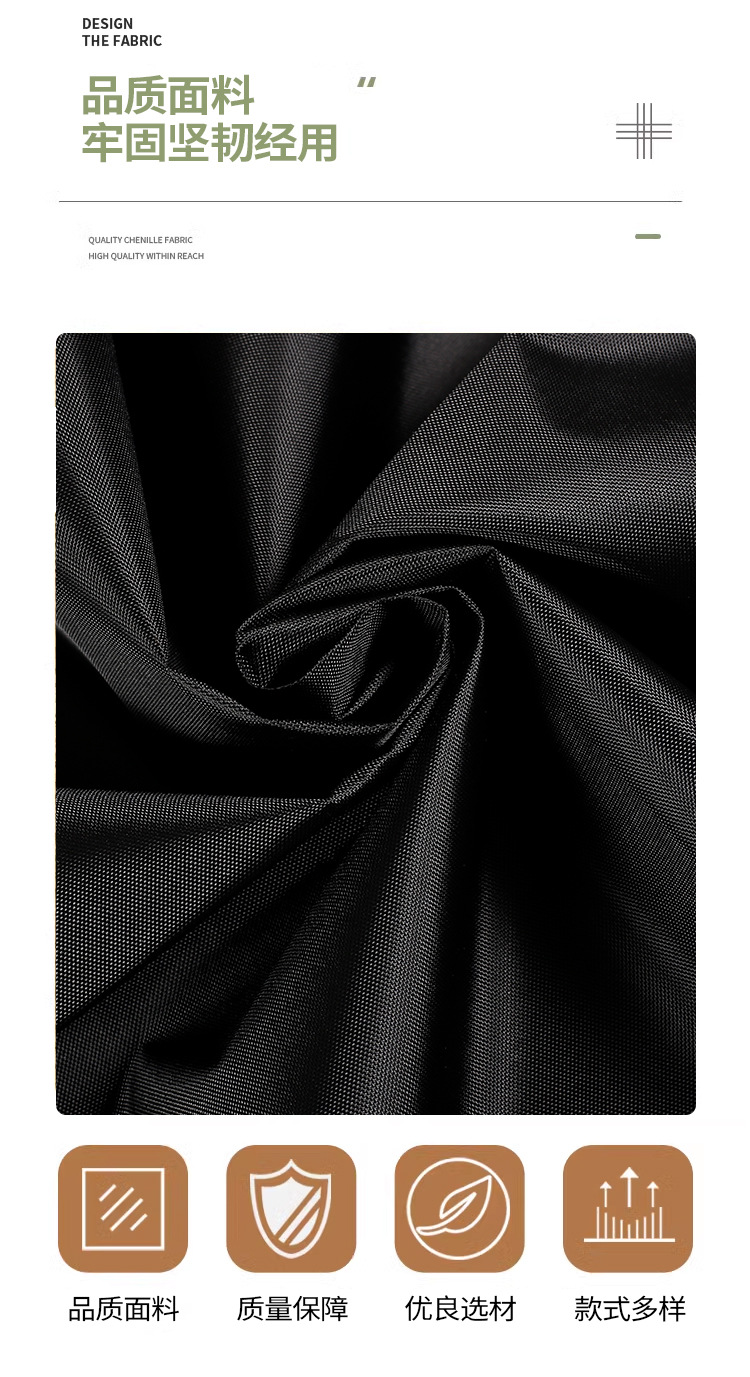 210Dpu涂银牛津布防水全涤纶面料户外帐篷天幕遮阳伞车衣车罩布料详情5