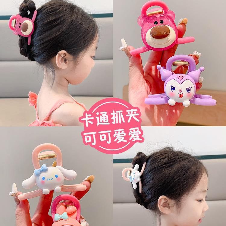 星黛露儿童发饰女童卡通碎发夹可爱刘海夹发卡女孩夹子后脑勺头饰详情16