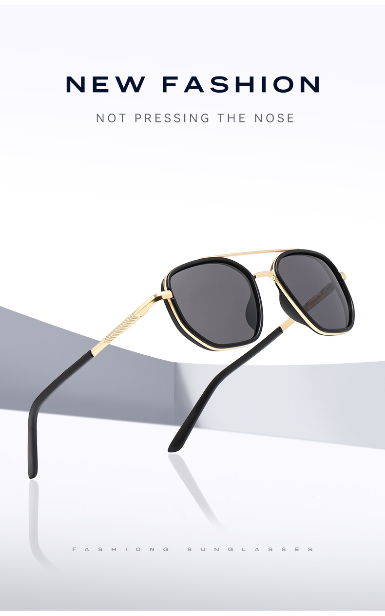 跨境偏光太阳镜男士墨镜开车专用眼镜男款高级感眼镜防紫外线批发详情2