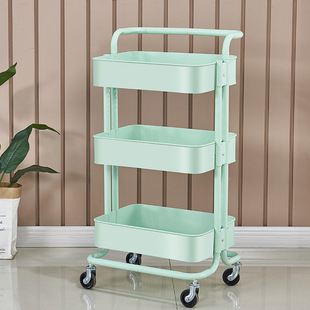 Simple five-layer ironwork kitchen storage rack, floor-standing multi-layer storage rack, adjustable multi-functional household storage wonder pic 6