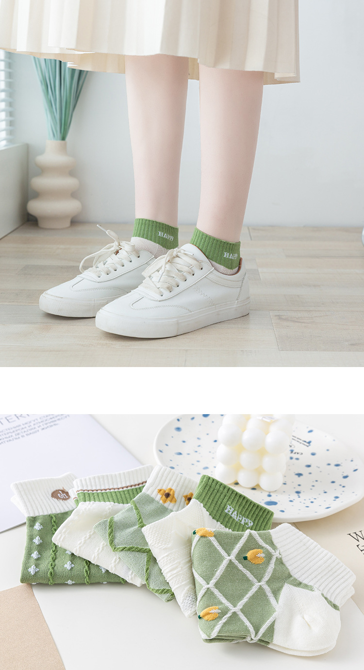 袜子女夏季 日系棉透气条纹 船袜女韩版双针隐形短袜厂家批发详情9