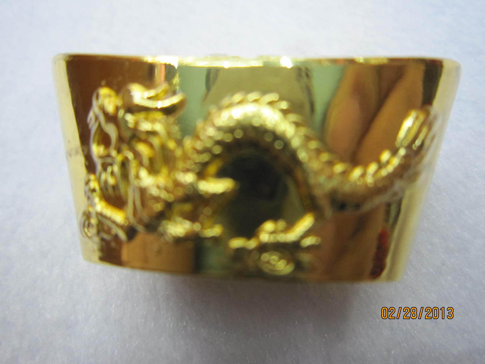 Diamond-encrusted simulated dragon and phoenix gold ingot ornaments, diamond-free ingot exquisite decoration for Buddha and wedding feng shui items pic 5