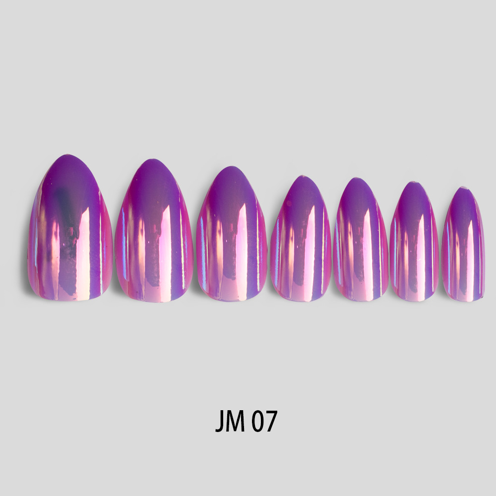Wholesale nail polish plates, Nails metal irider wearable nail polish mirror plate discount promotion, fake beauty nail polish plates exclusively for export pic 7