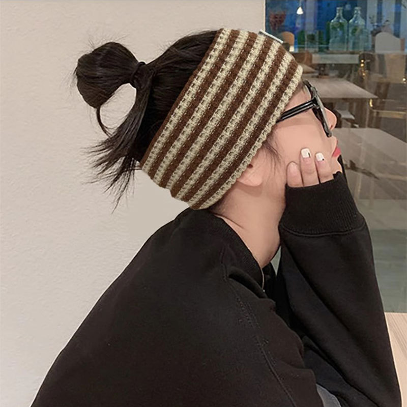 Retro headband for women, 2025 new style Korean-style versatile headband, a high head top voluminous wonder, a stylish and fashionable hair accessory pic 2