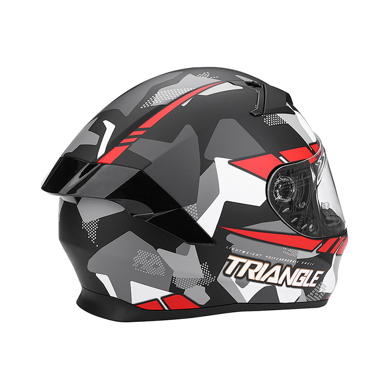 Cross-border foreign trade full helmets, cycling helmets, running helmets, motorcycle helmets, electric pic 2