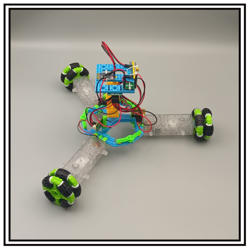 可编程三丫车 STM32编程套件学生培训创客教育DIY智能科技小制作详情4