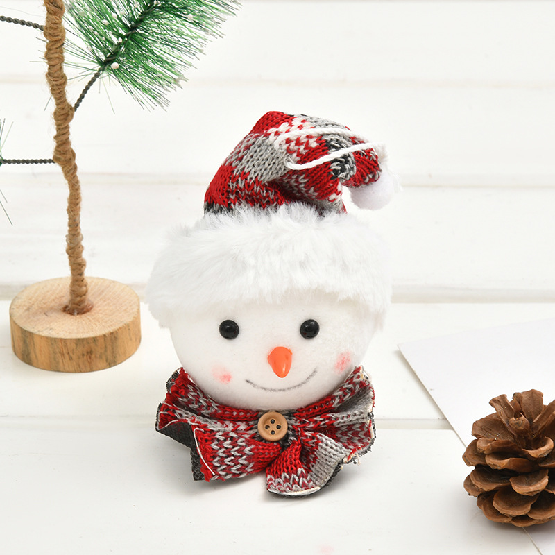 Christmas products: Santa Claus, Snowman, faceless Old Man pendant, decorative items, Christmas hat, doll, and gift pic 11