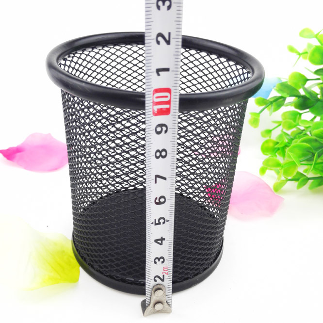 C1514 Iron round pen holder, iron mesh pen holder, office supplies wholesale Yiwu 2-yuan store, two-yuan store pic 8