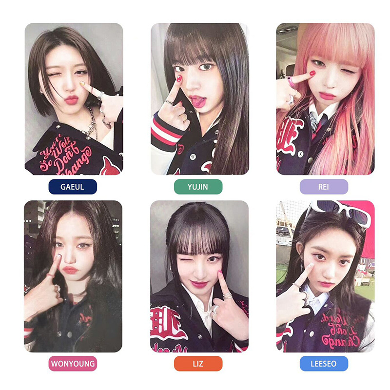 IVE 新专同款小卡 特典卡 签售卡 明信片 张元英 明星周边详情5