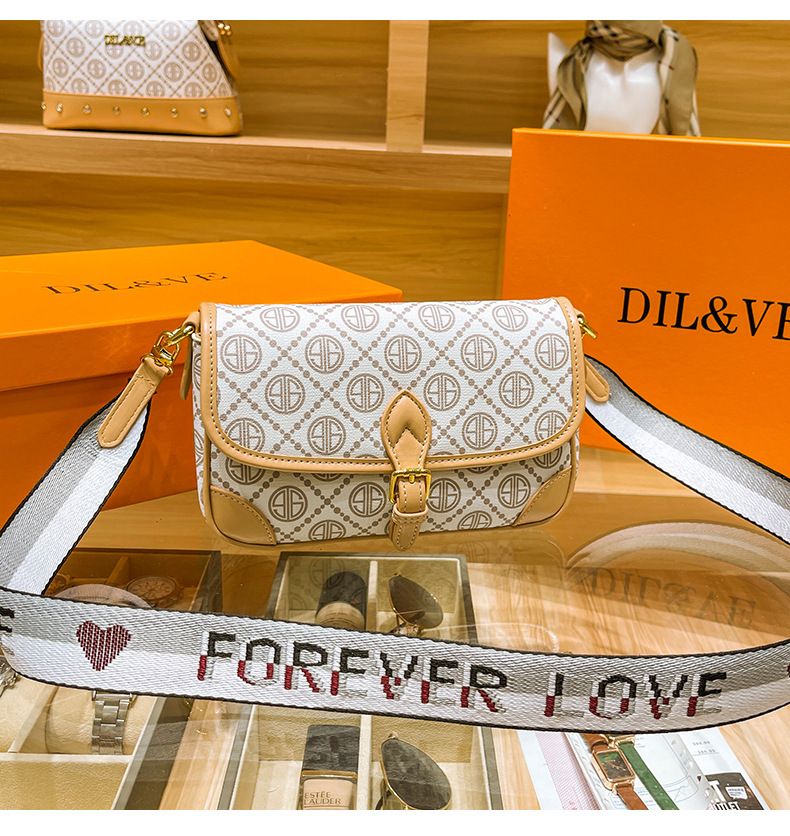 DIL&VE mujer 2022 nueva moda moda versátil bolsa pequeña mujer commuter bolsa de hombro único bolsa de textura premium pic 14